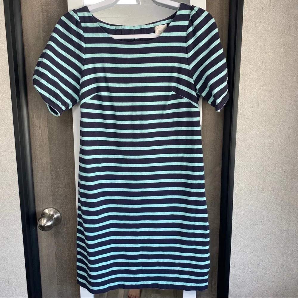 Postmark Anthropologie Striped Mini Dress